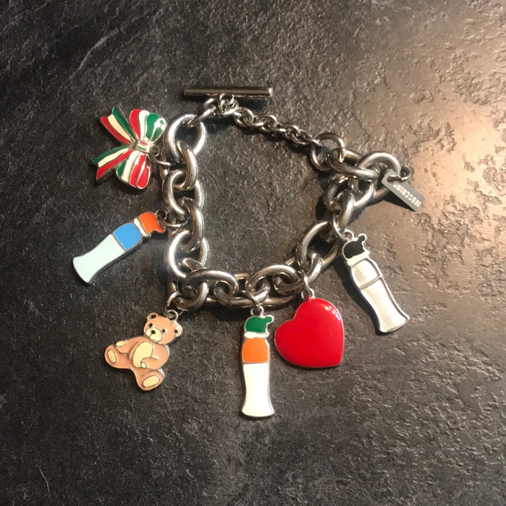 Vintage Moschino charm bracelet